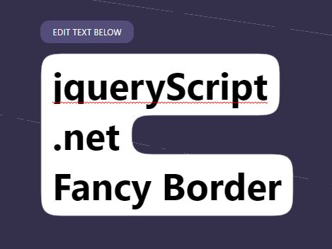 Gooey text background with SVG filters